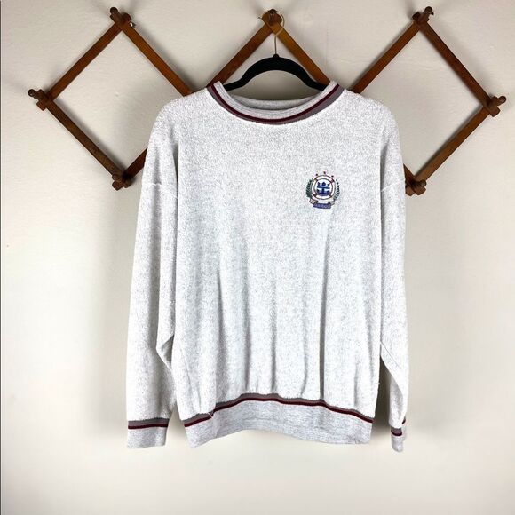 VINTAGE | Europe Terrycloth Sweatshirt L365 - Picture 1 of 6